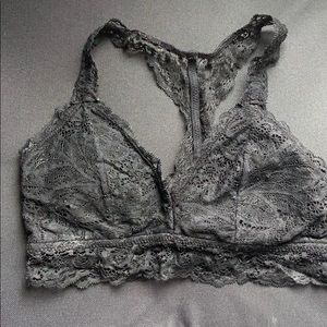 Black laced bralet